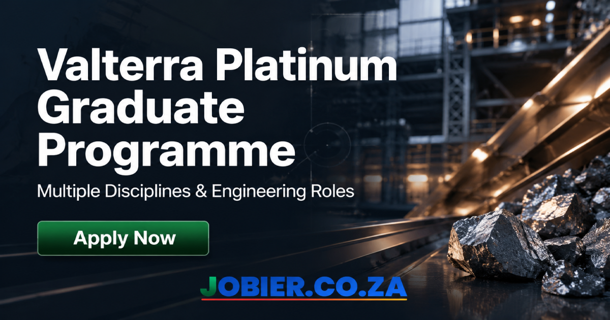 Valterra Platinum Graduate Programme